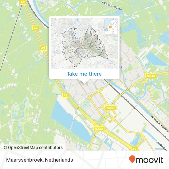 Maarssenbroek map