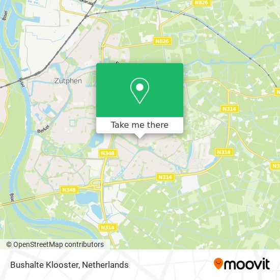 Bushalte Klooster map