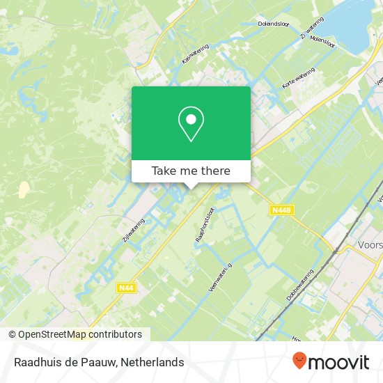 Raadhuis de Paauw map