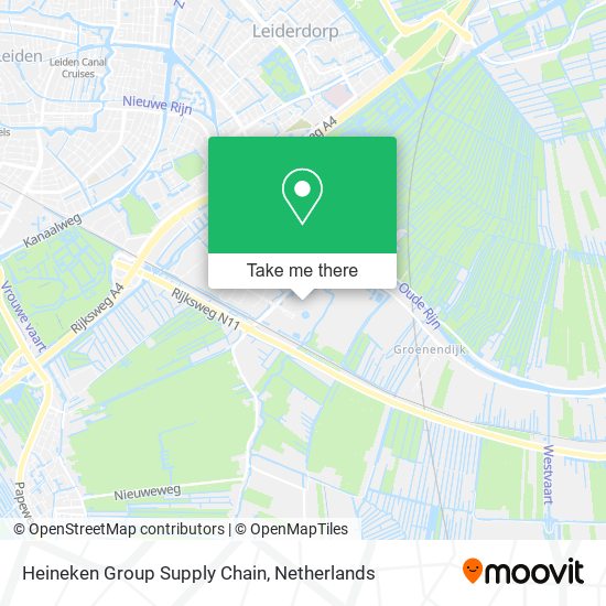 Heineken Group Supply Chain map