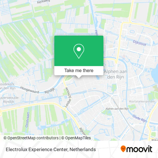 Electrolux Experience Center map