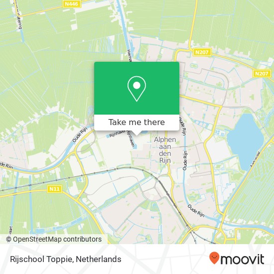 Rijschool Toppie map