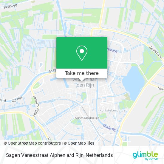 Sagen Vanesstraat Alphen a / d Rijn map