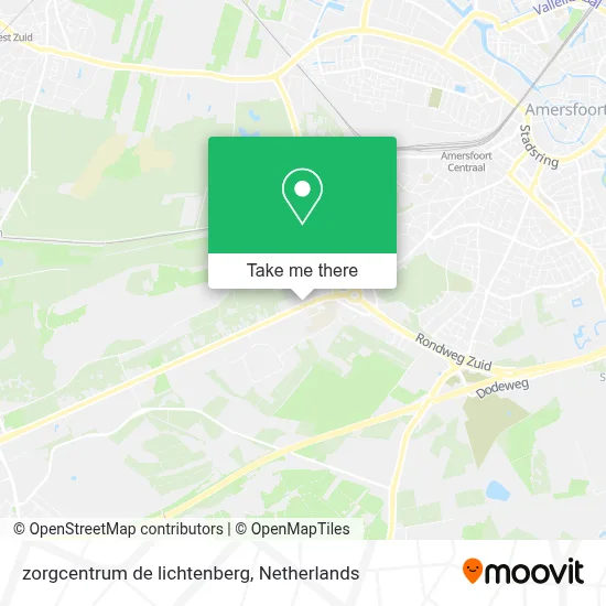zorgcentrum de lichtenberg map