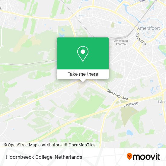 Hoornbeeck College Karte