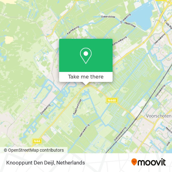 Knooppunt Den Deijl map