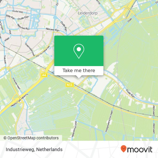 Industrieweg map