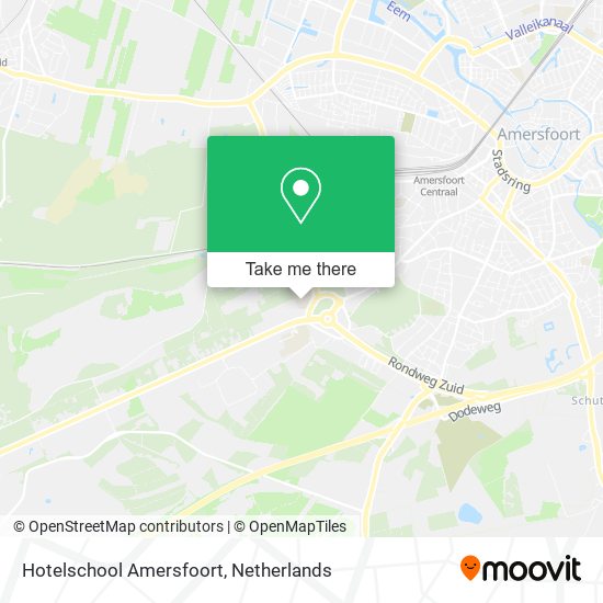 Hotelschool Amersfoort Karte