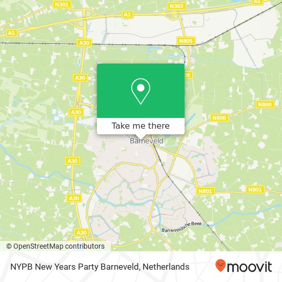 NYPB New Years Party Barneveld Karte