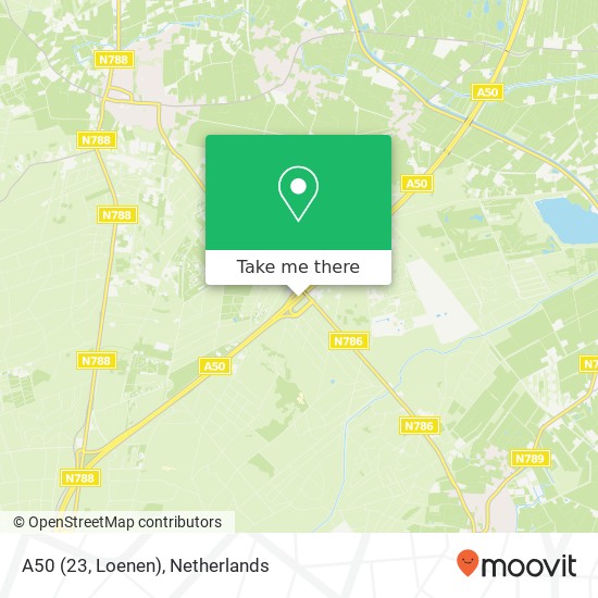 A50 (23, Loenen) map