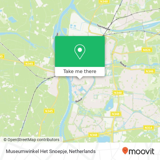 Museumwinkel Het Snoepje map