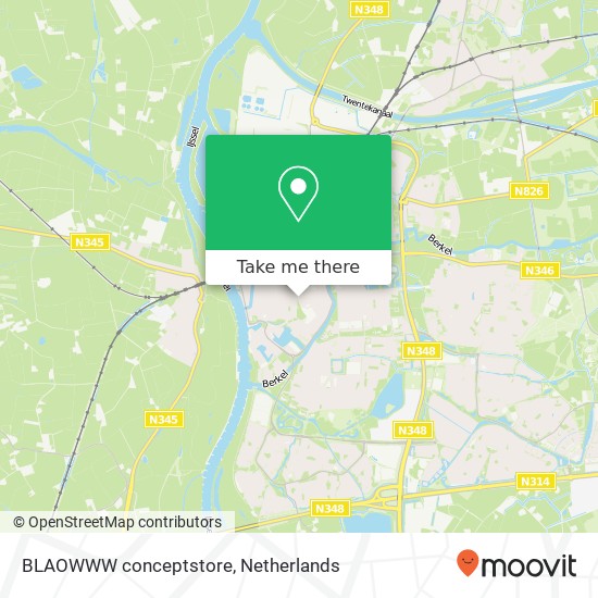 BLAOWWW conceptstore map