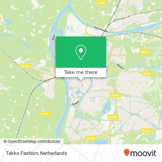 Takko Fashion map