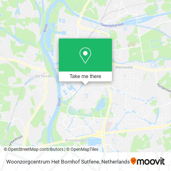 Woonzorgcentrum Het Bornhof Sutfene map