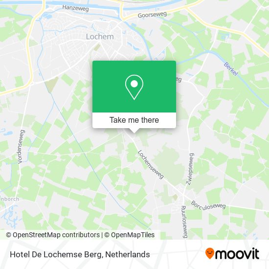 Hotel De Lochemse Berg map