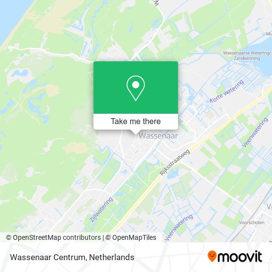 Wassenaar Centrum map