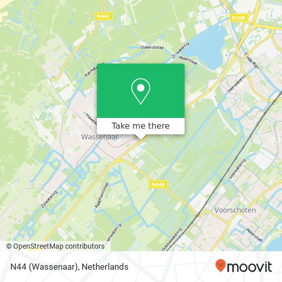 N44 (Wassenaar) map