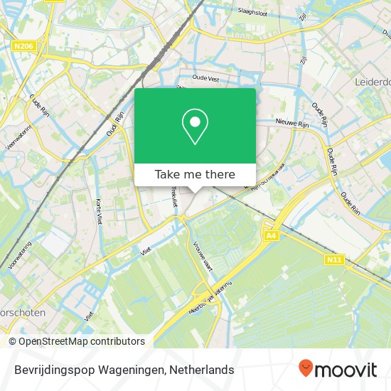 Bevrijdingspop Wageningen Karte