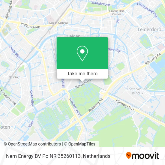 Nem Energy BV Po NR 35260113 Karte