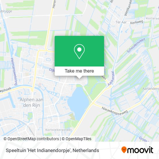 Speeltuin 'Het Indianendorpje' map