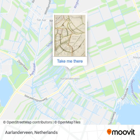 Aarlanderveen map