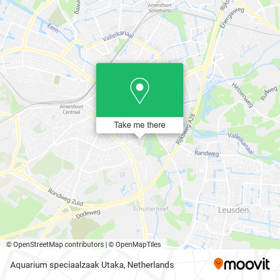 Aquarium speciaalzaak Utaka map