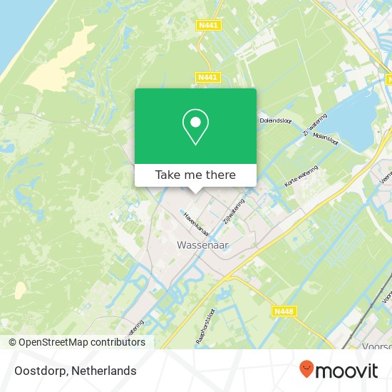 Oostdorp map