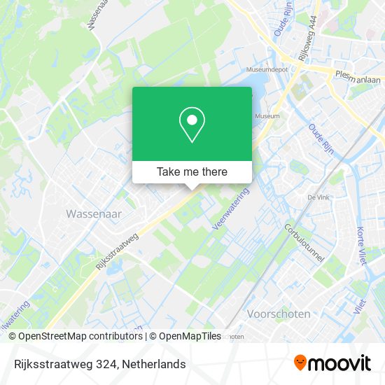 Rijksstraatweg 324 map