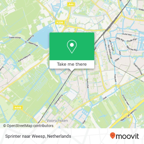 Sprinter naar Weesp map