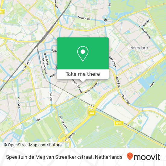 Speeltuin de Meij van Streefkerkstraat map