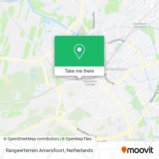 Rangeerterrein Amersfoort map