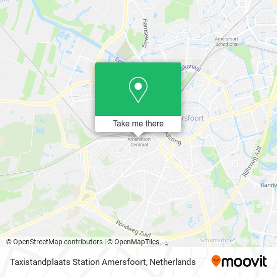 Taxistandplaats Station Amersfoort Karte