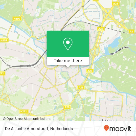 De Alliantie Amersfoort map