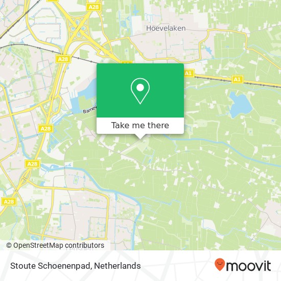 Stoute Schoenenpad map