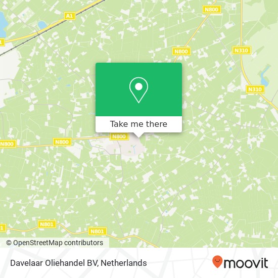 Davelaar Oliehandel BV map