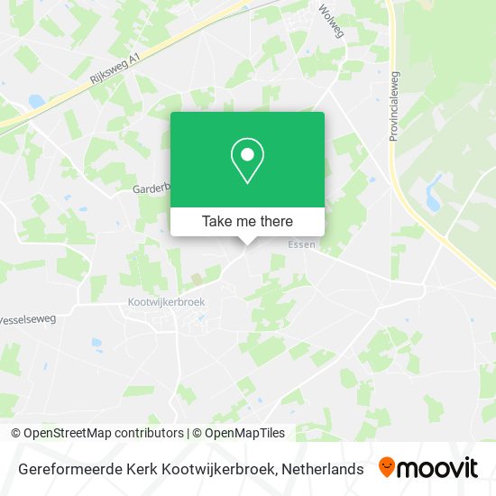 Gereformeerde Kerk Kootwijkerbroek map