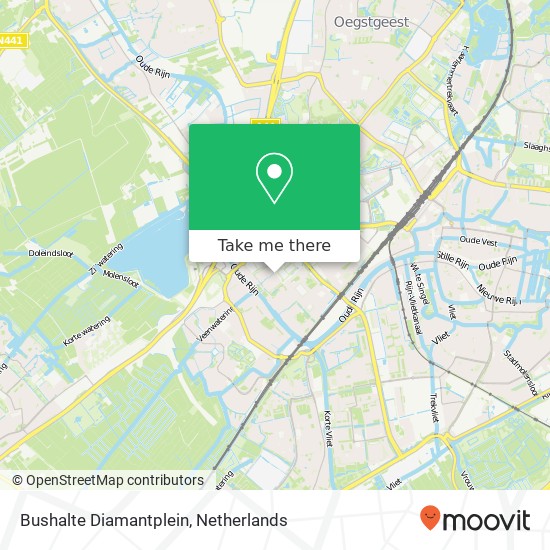 Bushalte Diamantplein map