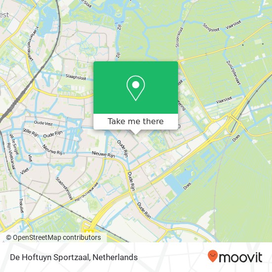 De Hoftuyn Sportzaal map