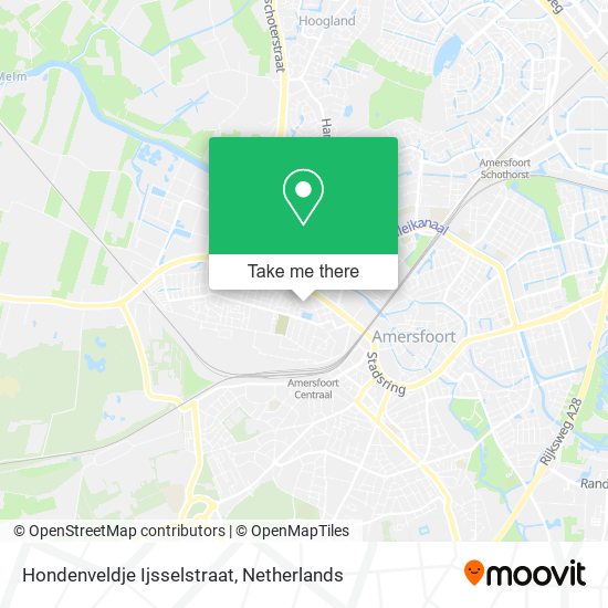 Hondenveldje Ijsselstraat map