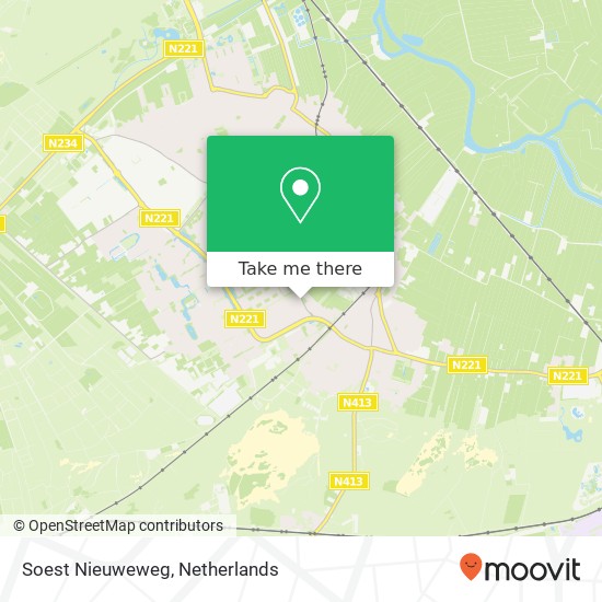 Soest Nieuweweg Karte