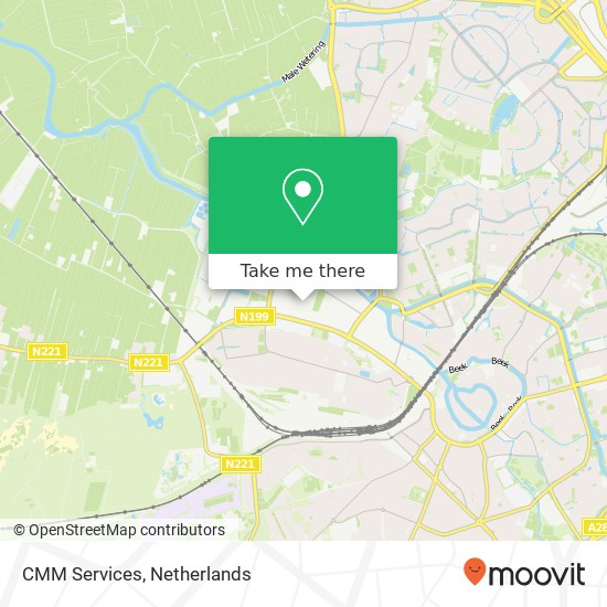 CMM Services map