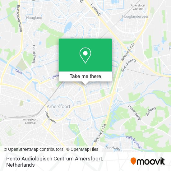 Pento Audiologisch Centrum Amersfoort map
