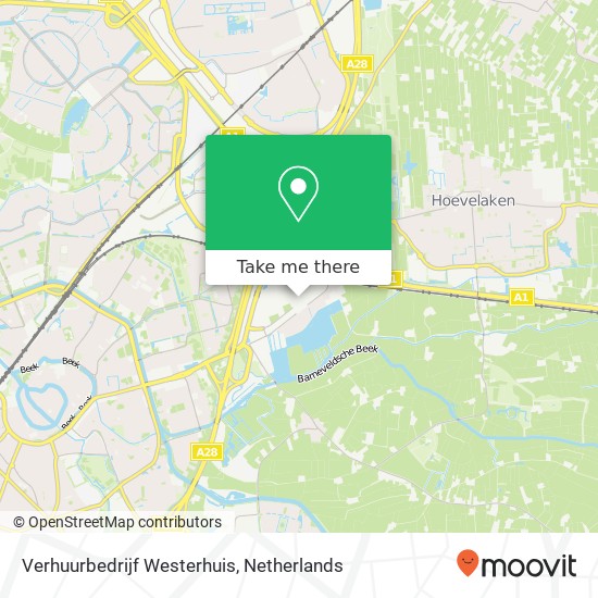 Verhuurbedrijf Westerhuis map