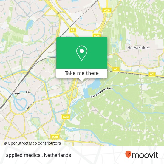 applied medical map