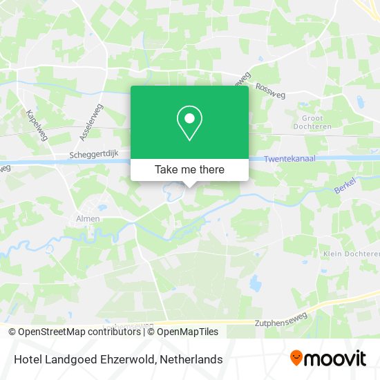 Hotel Landgoed Ehzerwold map