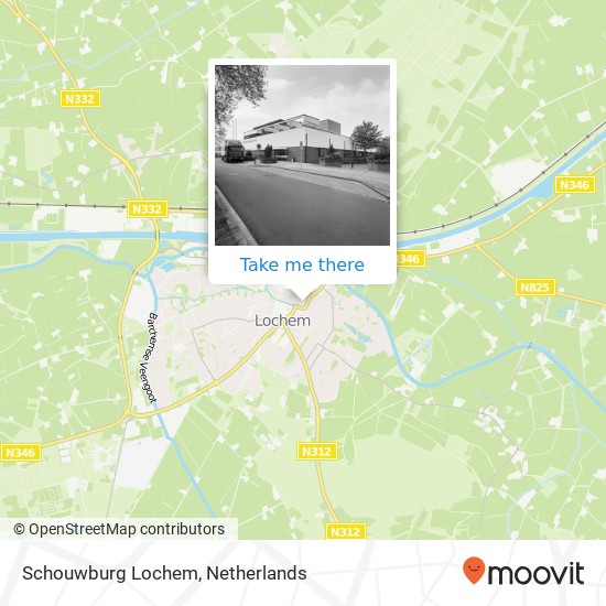 Schouwburg Lochem map