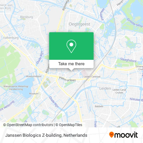 Janssen Biologics Z-building map
