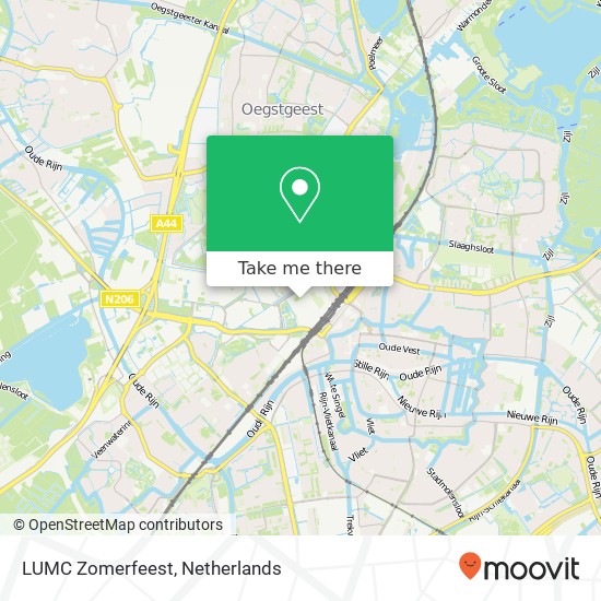 LUMC Zomerfeest map