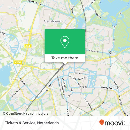 Tickets & Service map