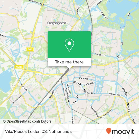 Vila/Pieces Leiden CS map